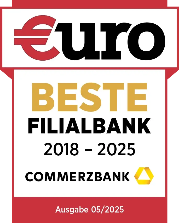 Commerzbank Testsiegel – Beste Filialbank 2018–2025