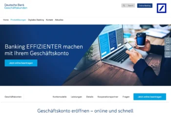 Deutschen Bank Geschäftskonto