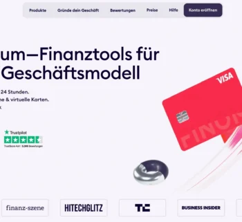 Finom Geschäftskonto Startseite