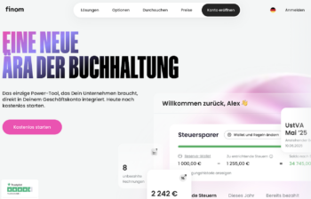 Finom: Geschäftskonto mit Buchhaltung