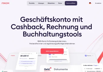 Finom: Geschäftskonto mit Buchhaltung
