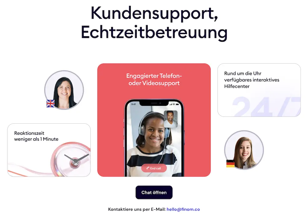 FINOM Kundensupport