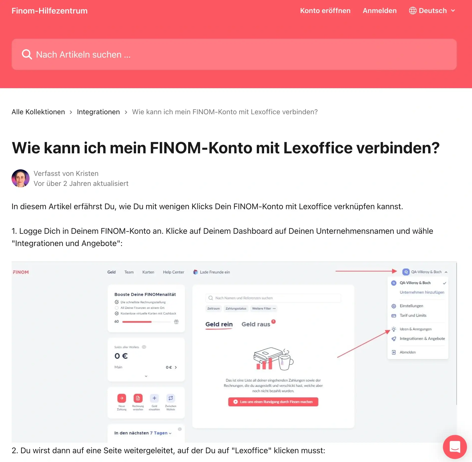 FINOM & lexoffice