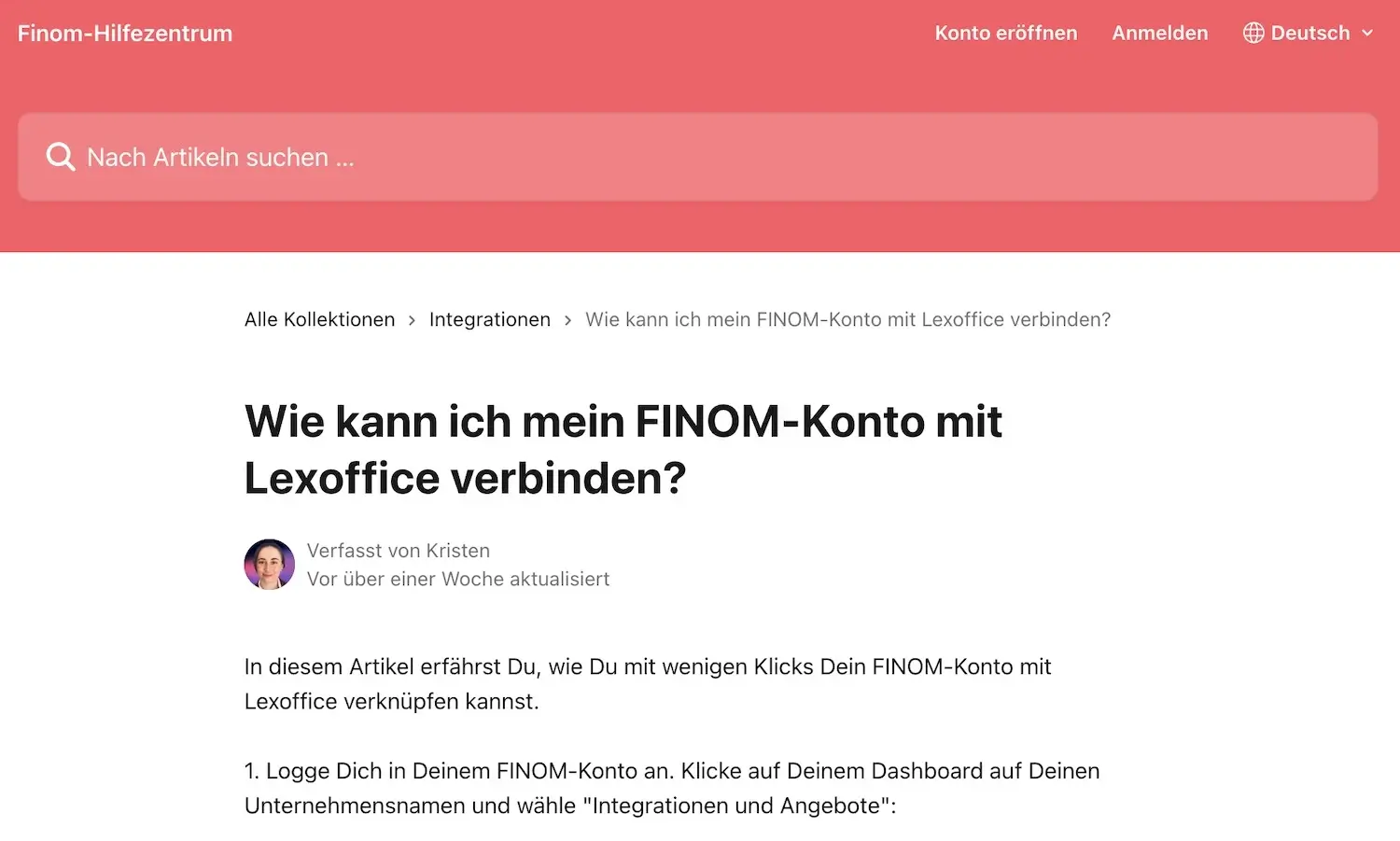 FINOM & Lexware