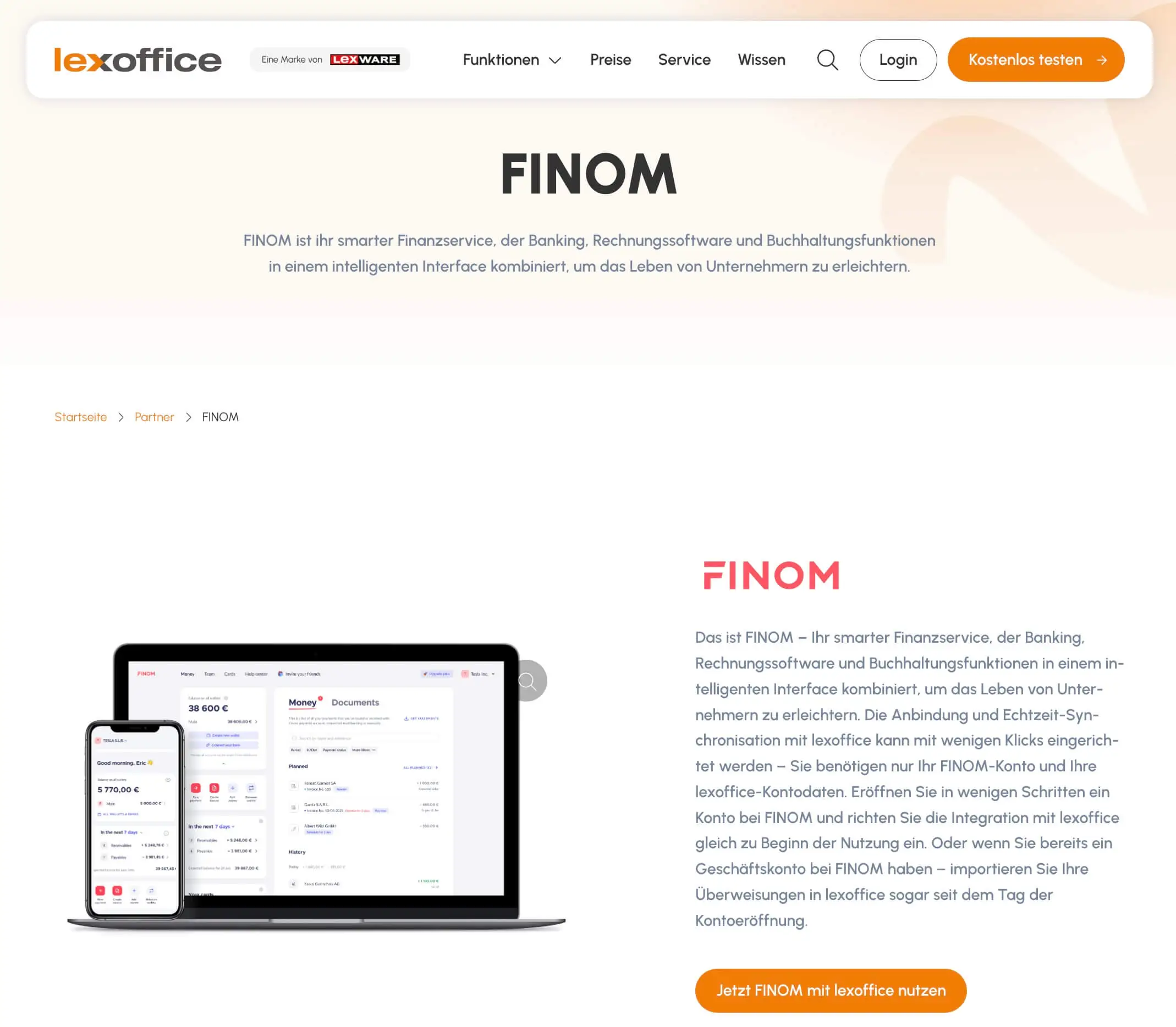 FINOM & Lexoffice