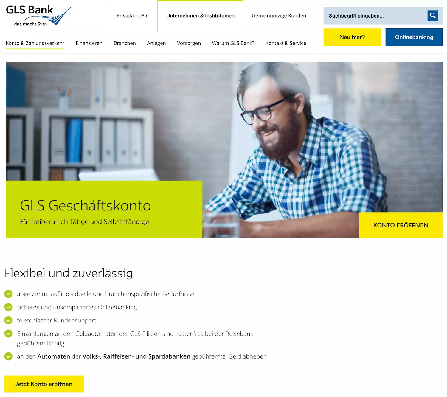 GLS Geschäftskonto