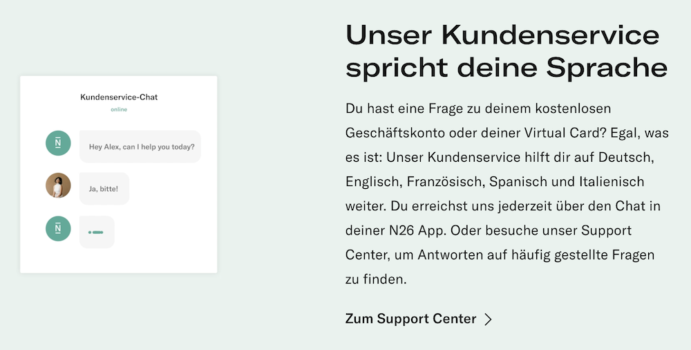 N26 Kundenservice