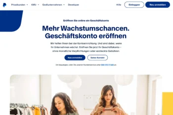 PayPal Geschäftskonto