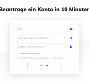 Penta Konto in 10 Minuten beantragen