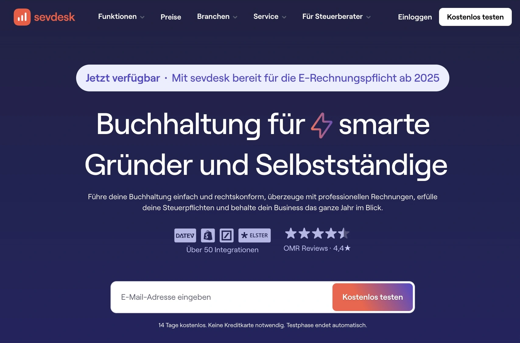 sevDesk: Deutsche Buchhaltungssoftware für ein effektives Kostenmanagement.