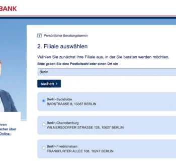 Standorte der TARGOBANK in Berlin