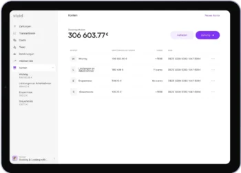 Vivid Business Dashboard Übersicht